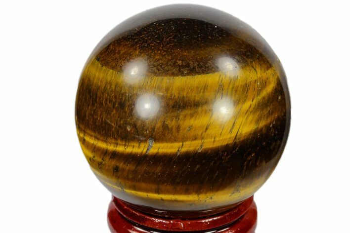 Polished Tiger's Eye Sphere - South Africa #116071